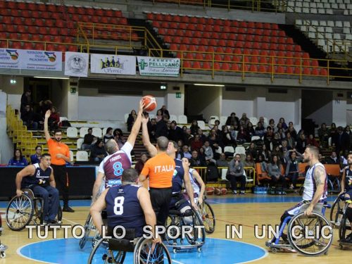 Basket in Carrozzina: La Reggio BIC è inarrestabile. I Ragazzi di Panormus affondati 66-28.
