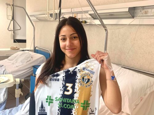 Volley Femminile, Marta Pugliatti: “Adesso riabilitazione per sperare in un ritorno in campo. Sarà faticoso ma cercherò di darmi forza e pensare sempre positivo”