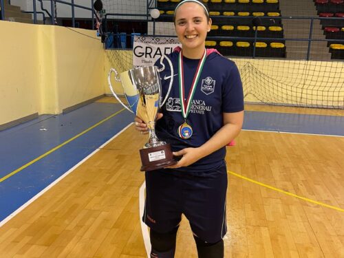 Futsal Femminile, Polisportiva Futura: Le parole di Ilenia Mendolia dopo la vittoria del Campionato. Con una dedica speciale.