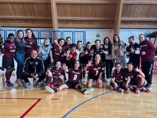 Futsal Femminile A2: La Salernitana cala la manita. Il Castellamare si arrende.