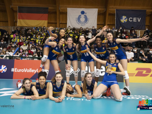 Volley, Qualificazione Europeo Femminile U19: Partono bene le azzurrine, battuta la Germania [Photogallery]